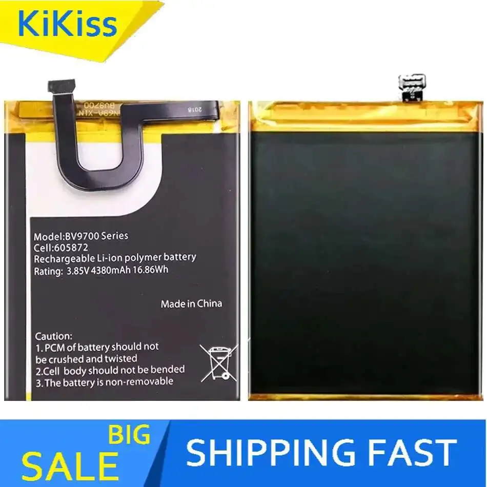 

4380mAh Mobile Phone Battery For Blackview Bv9700 Pro Series 605872