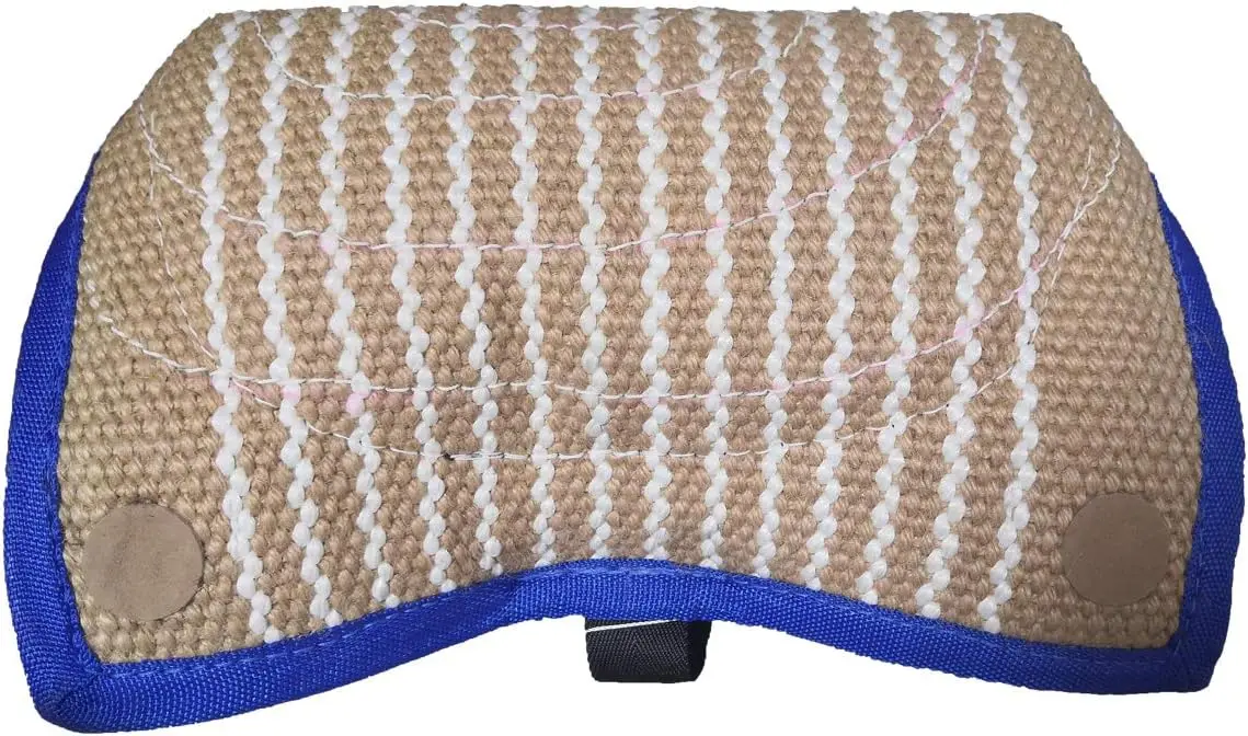 

Interactive Dog Bite Pillow with Handles for Puppy Training and Play, Tealover Design