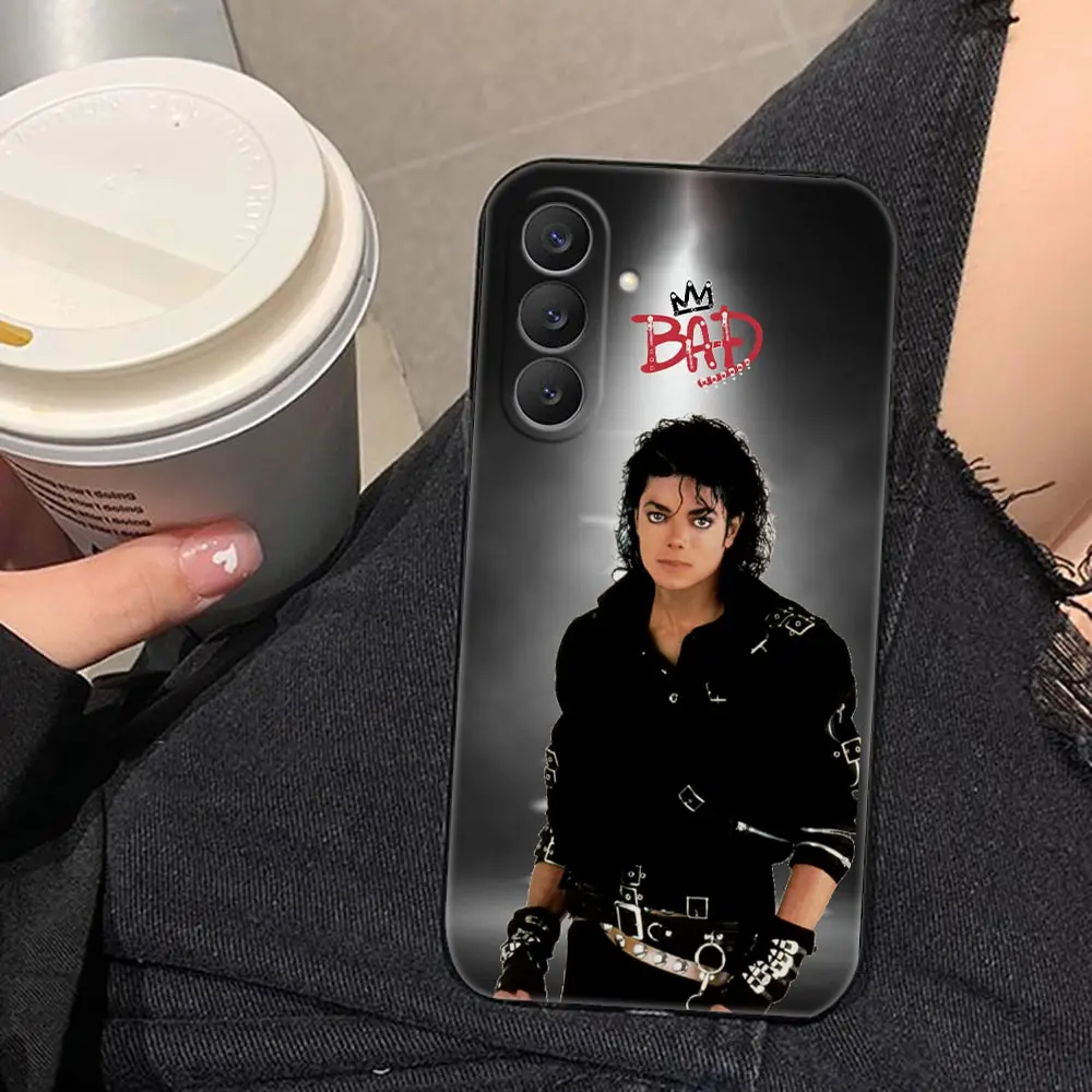 Funda para teléfono M-Michael J-Jackson Dancer Cover para Samsung Galaxy S26 S25 S24 S23 S22 S21 S20 FE Ultra Plus Lite