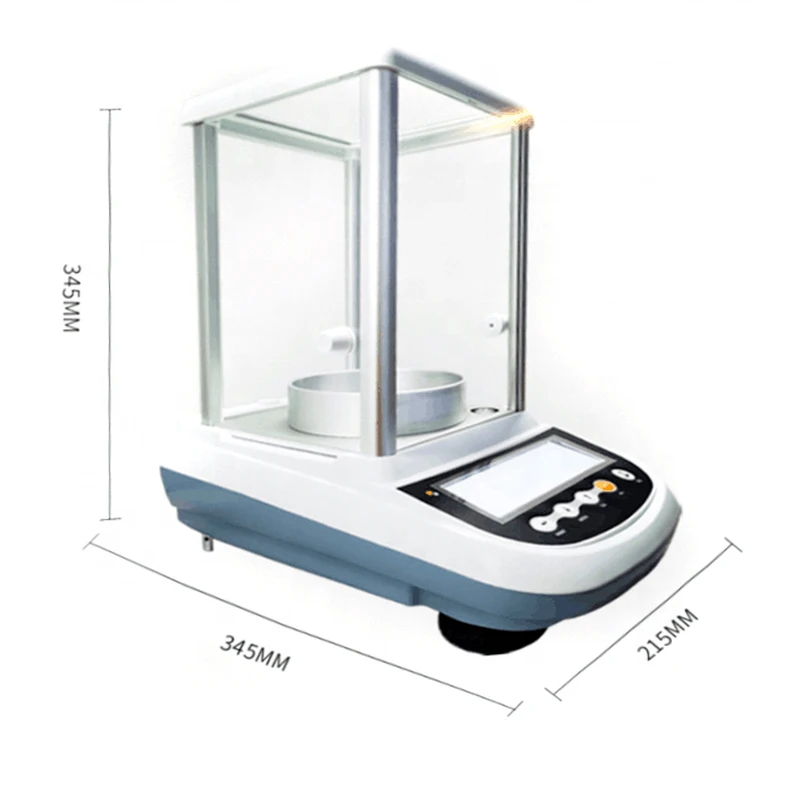 Imagem -05 - Balança de Pesagem de Laboratório Analítico Micro Digital 202g 001mg Balança Calibração Externa Fa205sem-ion