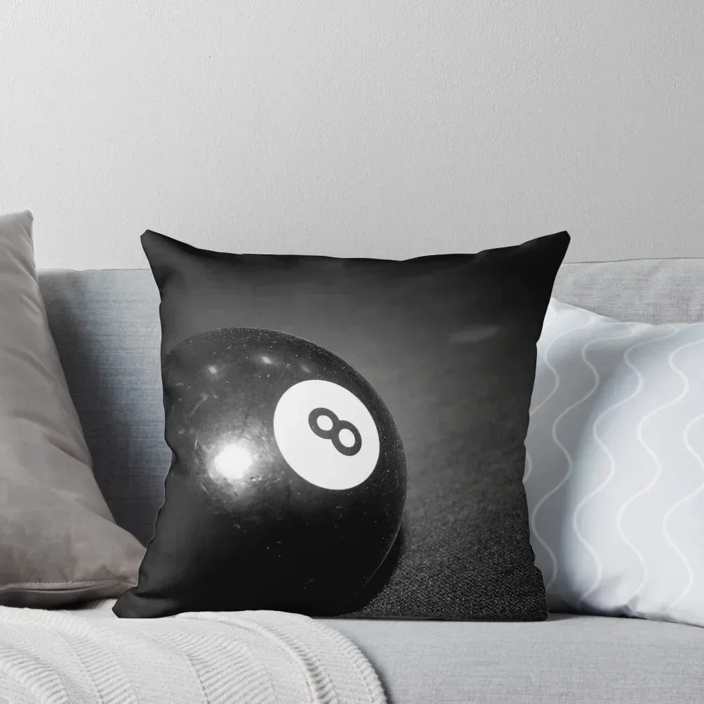 Eight Ball Throw Pillow Pillowcases Throw Pillow Covers pillow