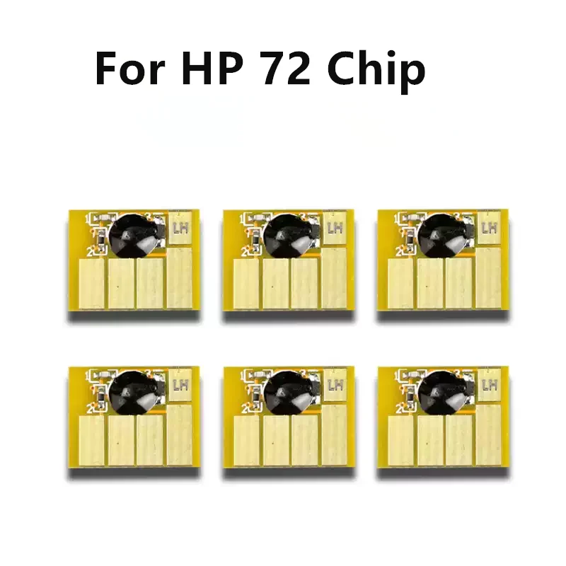 For HP 72 Ink Cartridge One-time Chip for HP 72 for HP 72 T610 T620 T790 T1100 T1120 T1200 T770 T2300 T795 Printer