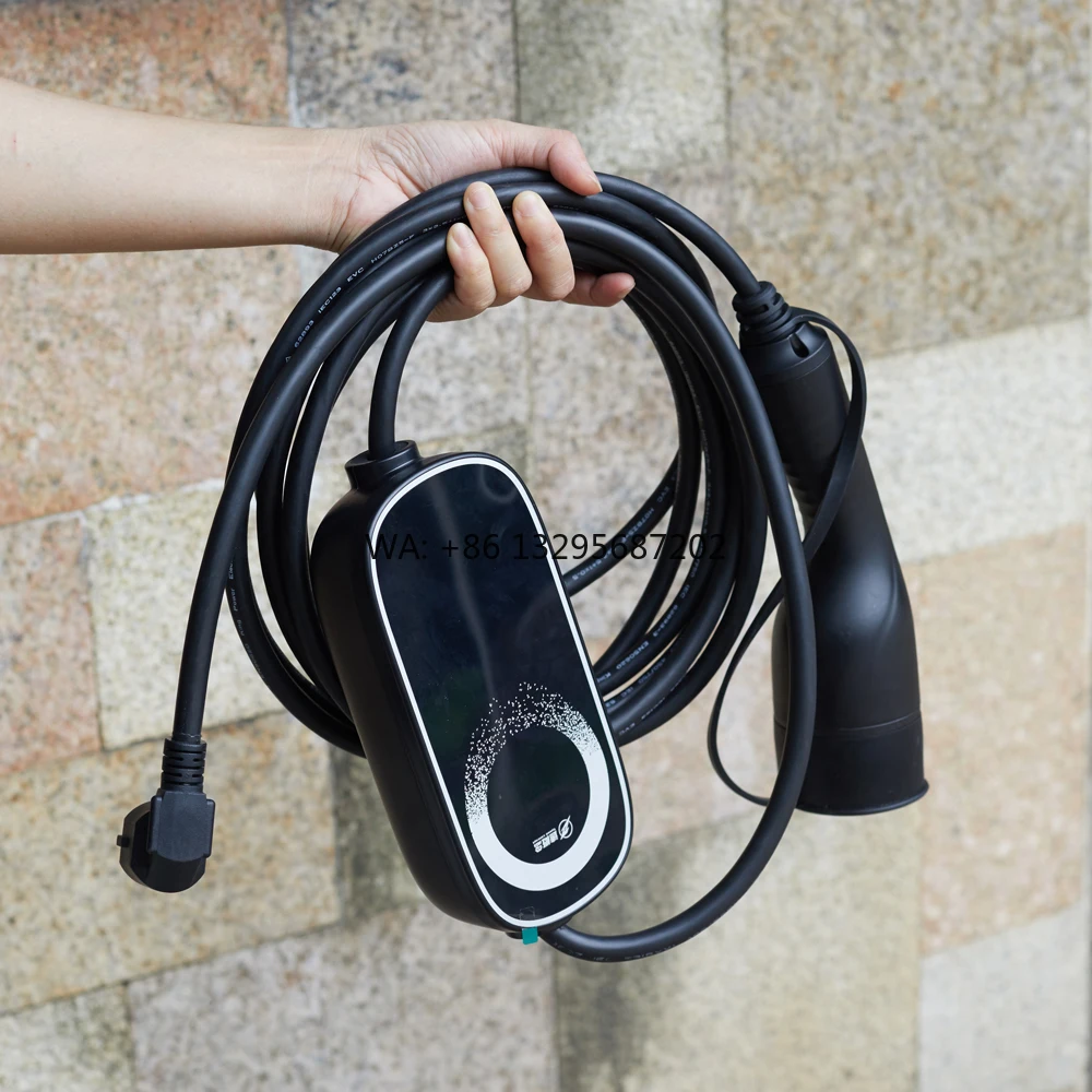 

NEW Protabl 3.5/7KW 16A Type2 Portable Smart AC EV Charger CE Certified IP55 TPU Cable Home Use