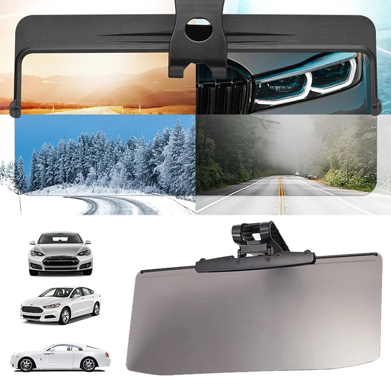 1Pc Driver anti-glare visor Car sun visor Car goggles Cycling accessories