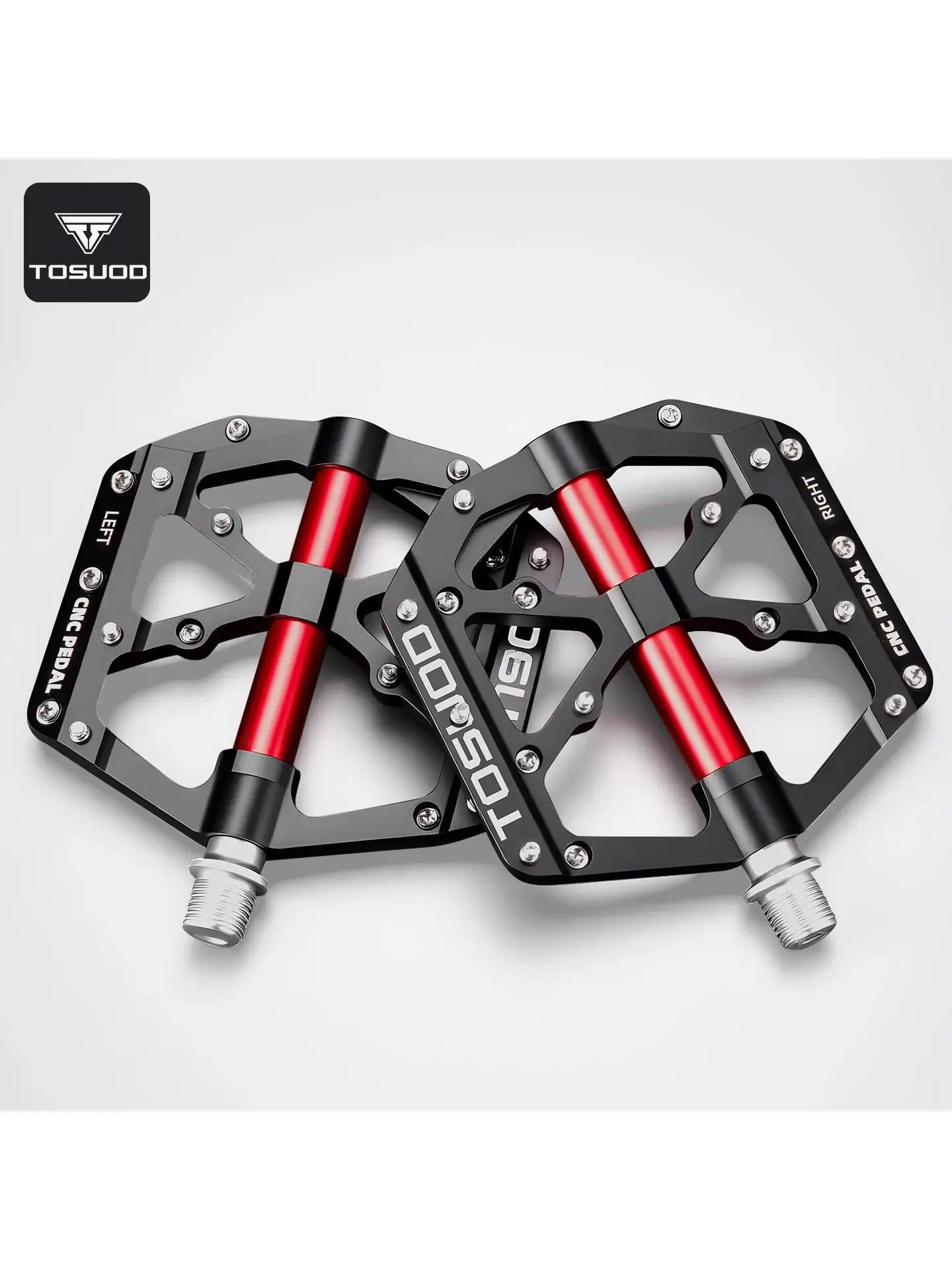 AliExpress TOSUOD Ultralight Bicycle Pedals Save Effort Aluminum Alloy Anti-slip Durable Reflective Bearing Cycling Pedals Bike Accessory