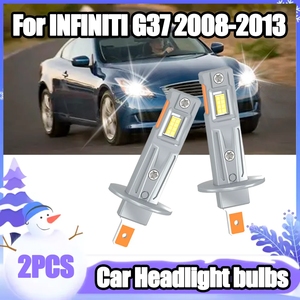 

CSP Chips LED Headlight 6000K White Car Bulbs 30000LM High Power Plug and Play For INFINITI G37 2008 2009 2010 2011 2012 2013