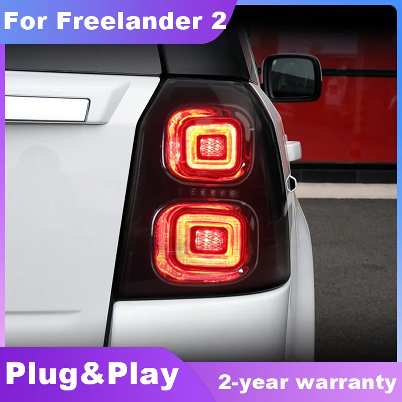 Car Styling for Land Rover Freelander 2 Tail Lights LED Tail Lamp LED DRL Signal Brake Reverse Auto Accessories