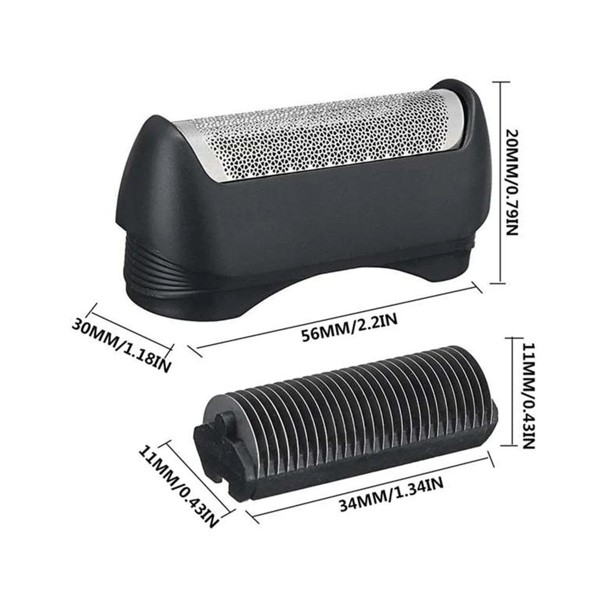 A14G-11B เครื่องโกนหนวดเครื่องตัดฟอยล์สําหรับ Series 110 120 130 140 150 หัวโกนไฟฟ้าโกนตาข่ายตารางหน้าจอ