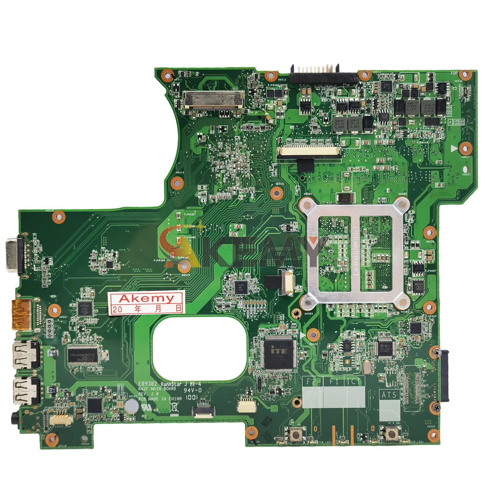 Placa base para ordenador portátil K42F para ASUS K42F K42F A42F X42F, placa base para portátil, este artículo está en stock, 100%, pruebas, OK, envío rápido