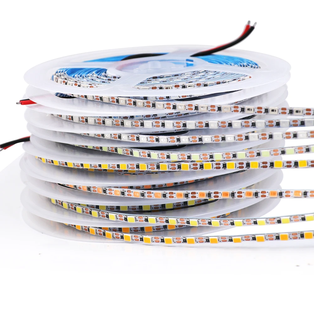 3 مللي متر أحمر أزرق وردي أبيض شريط مرن حبل الإعلان ضوء تيار مستمر 5 فولت LED قطاع 120Leds/م مصلحة الارصاد الجوية 2835 ضيق ثنائي الفينيل متعدد الكلور العرض