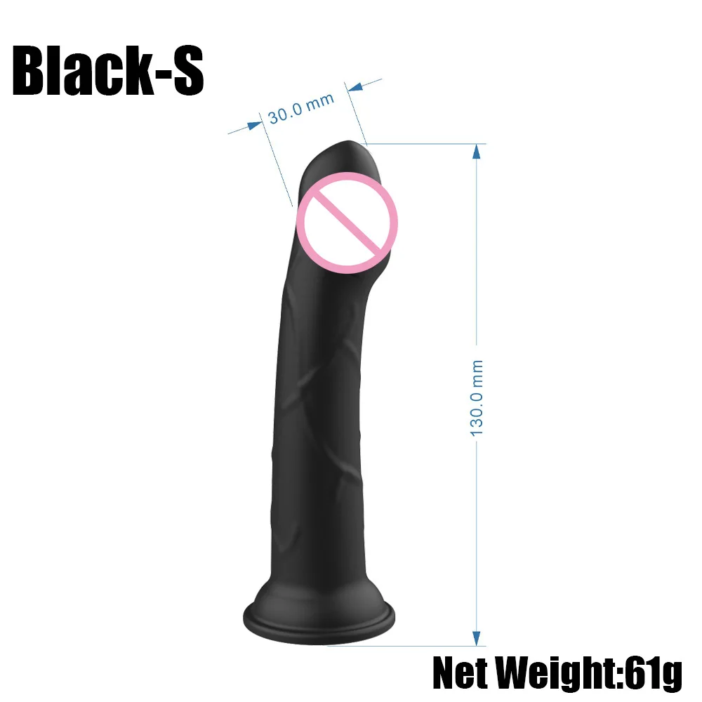 Realistic Purple Anal Dildo Butt Plug with Strong Suction Cup Base, Jelly Sex Toy in Multiple Sizes for Hands Free Anal Play for view 4