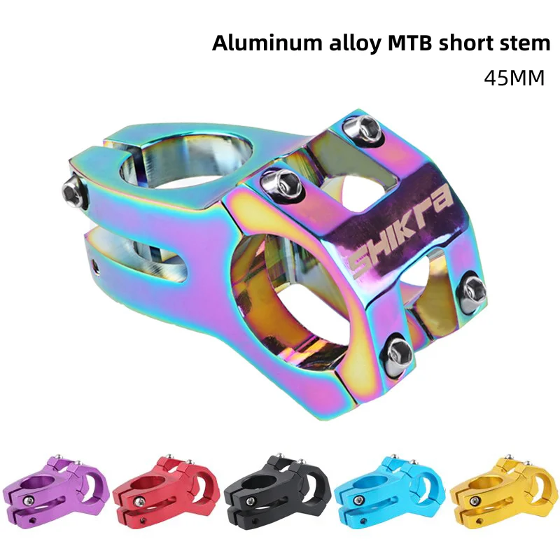 

Stem Mtb Table Power Bicycle Road Short Power Mountain Bike Handlebar Stem 31.8*45MM 25.4*35MM Riser Handle Cycling