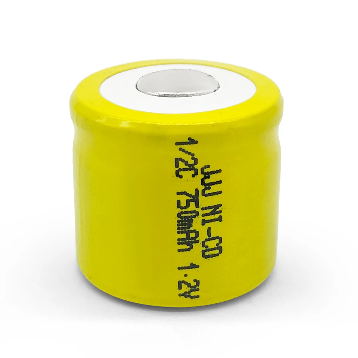 2pcs 1/2C 1.2V 750mAh Ni-Cd Rechargeable Battery Nickel Cadium for Flashlight Power tools Optoelectronic Luminous Voice Toys