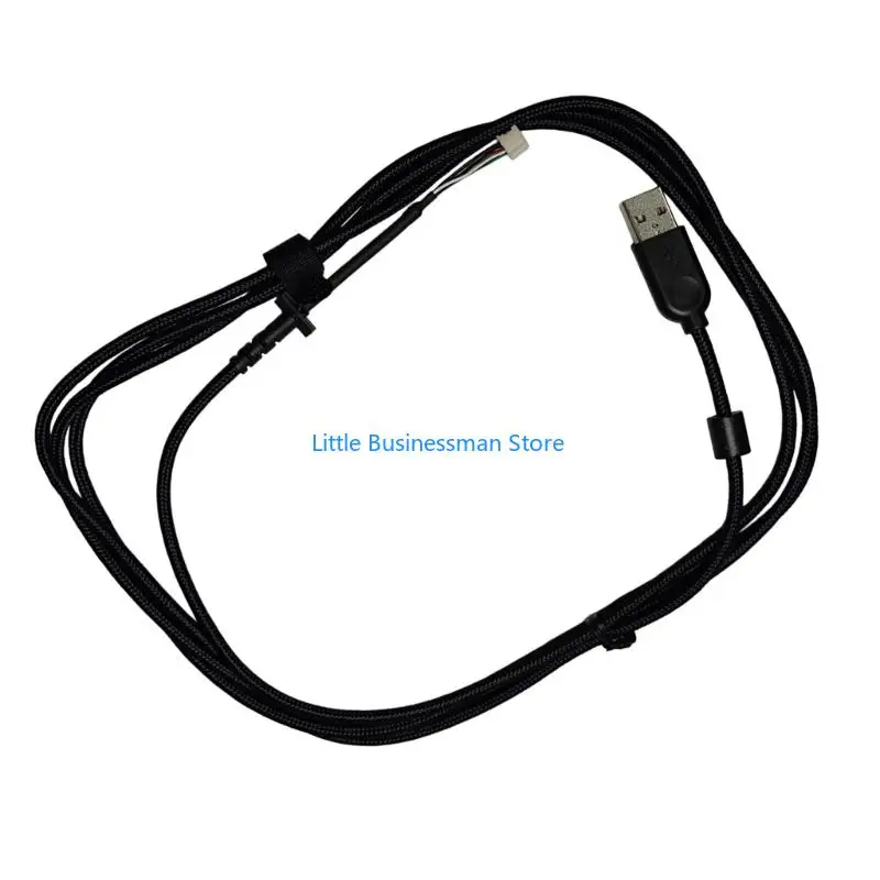 Maus-Reparaturkabel, USB-Ersatzkabel, 2 m schwarzes Kabel M76A – Detail 10