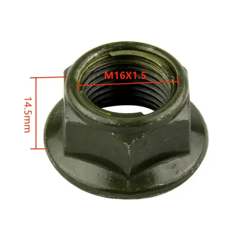 M16x1.5 Rear Wheel Axle Nut For GY6 50cc 80cc 125cc 150cc Scooter Moped ATV Engines Starting Disc Clutch Nut Replace Accessories