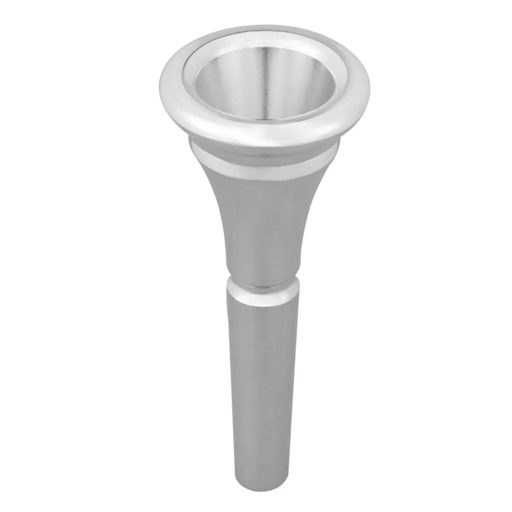 

Pure Copper Round Horn Mouthpiece 5C Small Size Light Weight Easy to Carry Store Music Instrument Beginner Replacement Marching