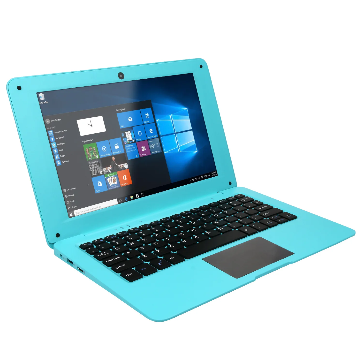 10.1-Inch N3350 Dual-Core Win10 System Portable Laptop Netbook Mini Computer