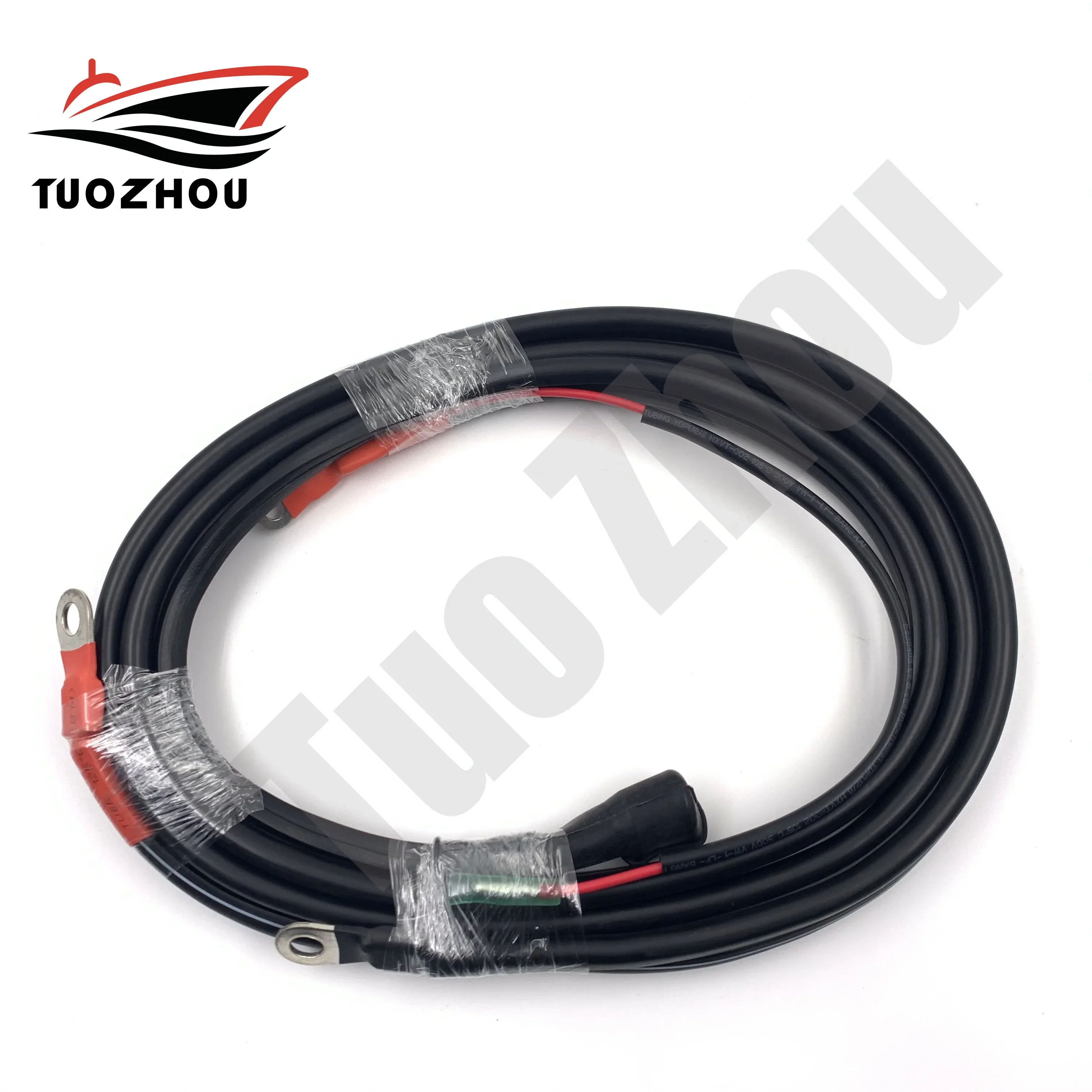 Battery Cable 2.2M 66T-82105-00 Fit for Yamaha Outboard Engine 7FT