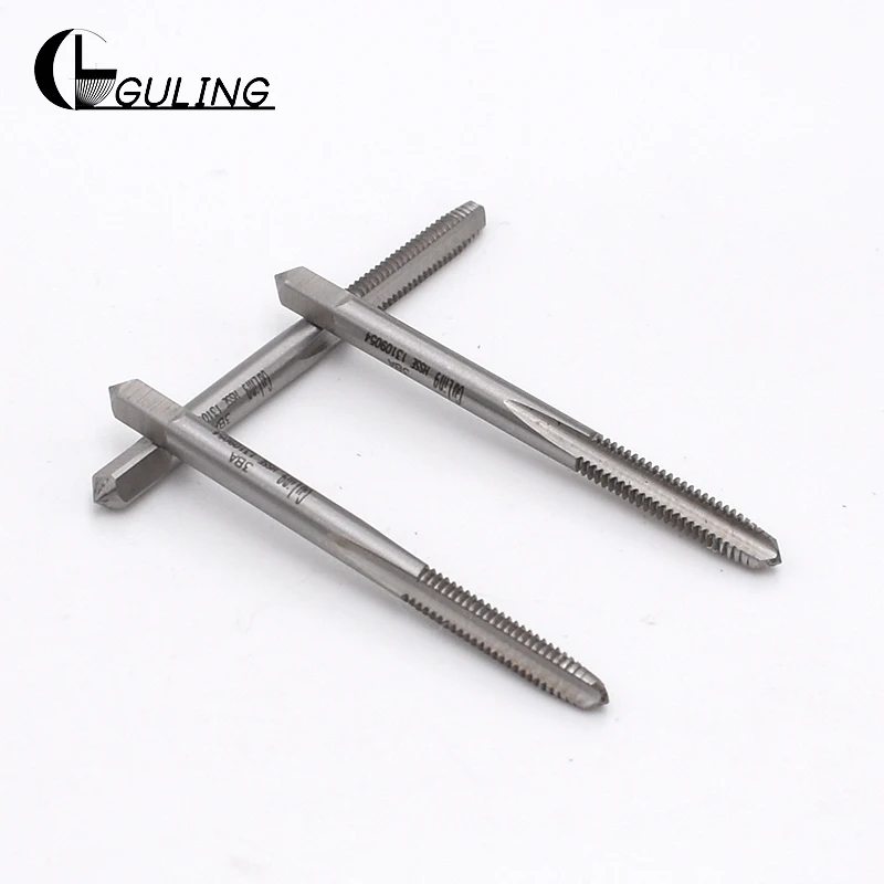 GULING HSSE BA Tap Standard Straight groove Thread tap Hand Screw  Hand Tap 1BA 2BA 3BA 4BA 5BA 6BA