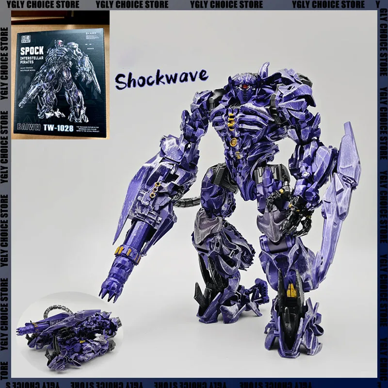 BAIWEI Transformation TW-1028 TW1028 Shockwave KO SS56 Movie Action Figure Robot Model Deformation Toys Boy Kids Gift 