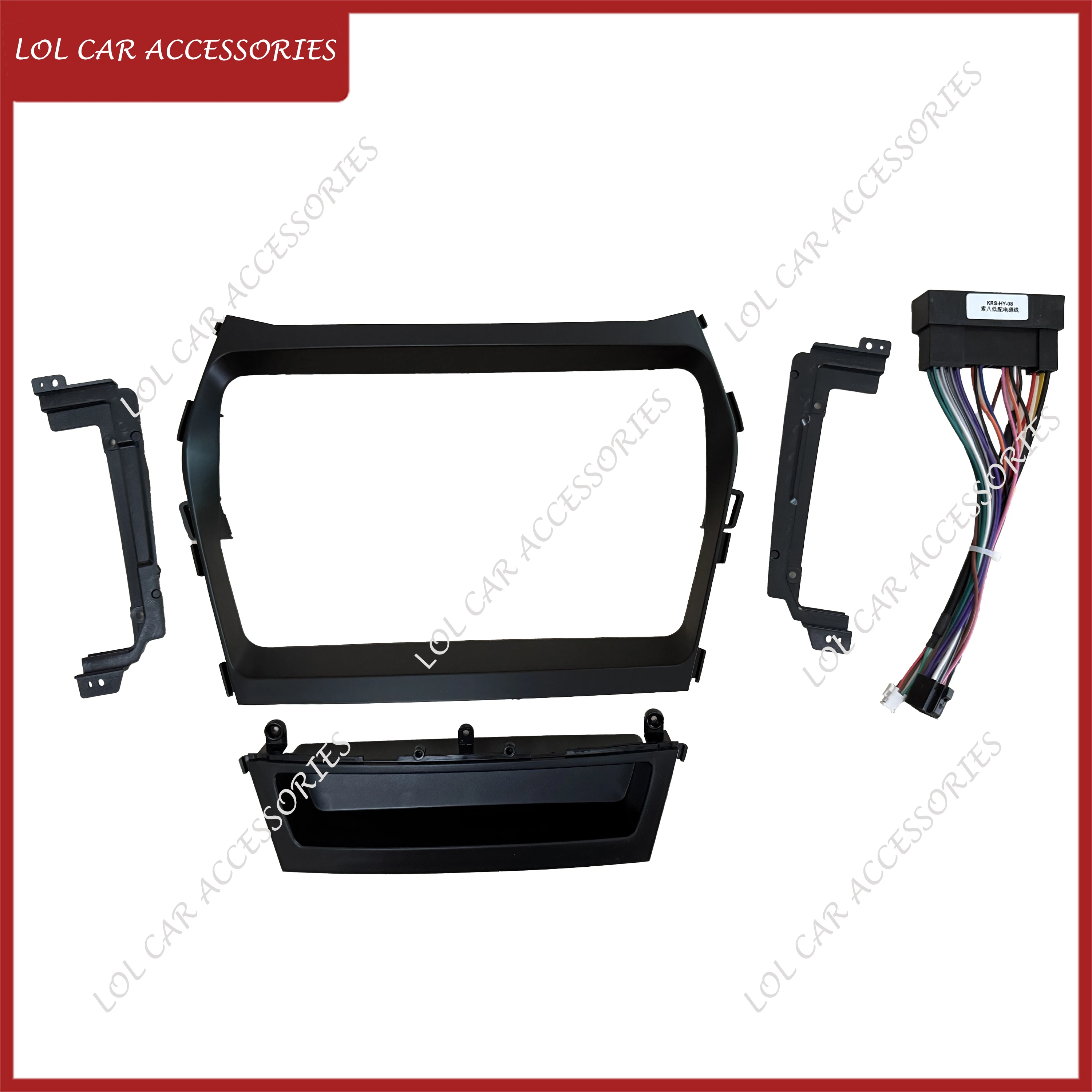 9 Inch For HYUNDAI Santa Fe Santafe IX45 2012~2017 Car Radio Android MP5 WIFI GPS Player Stereo Fascia Panel Dash Frame Cover