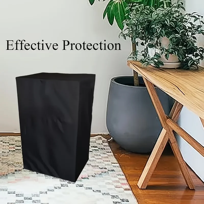 Portable Air Conditioner Cover, Waterproof Dustproof Protective Cover for Indoor Storage, Black Oxford Cloth, Universal Fit view 5