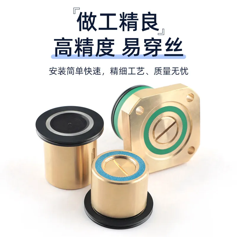 1PC Brass Guide Wheel Pulley Copper base For EDM Wire Cutting Machine 40X36mm 32X29mm 32X45mm