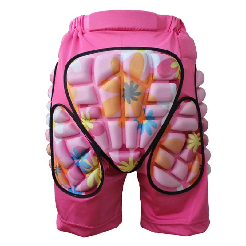 Kids 3D Protective Hip Pad EVA Short Pants Skiing Snowboard Skating Riding Protective Gear Drop Resistance Padded Protector