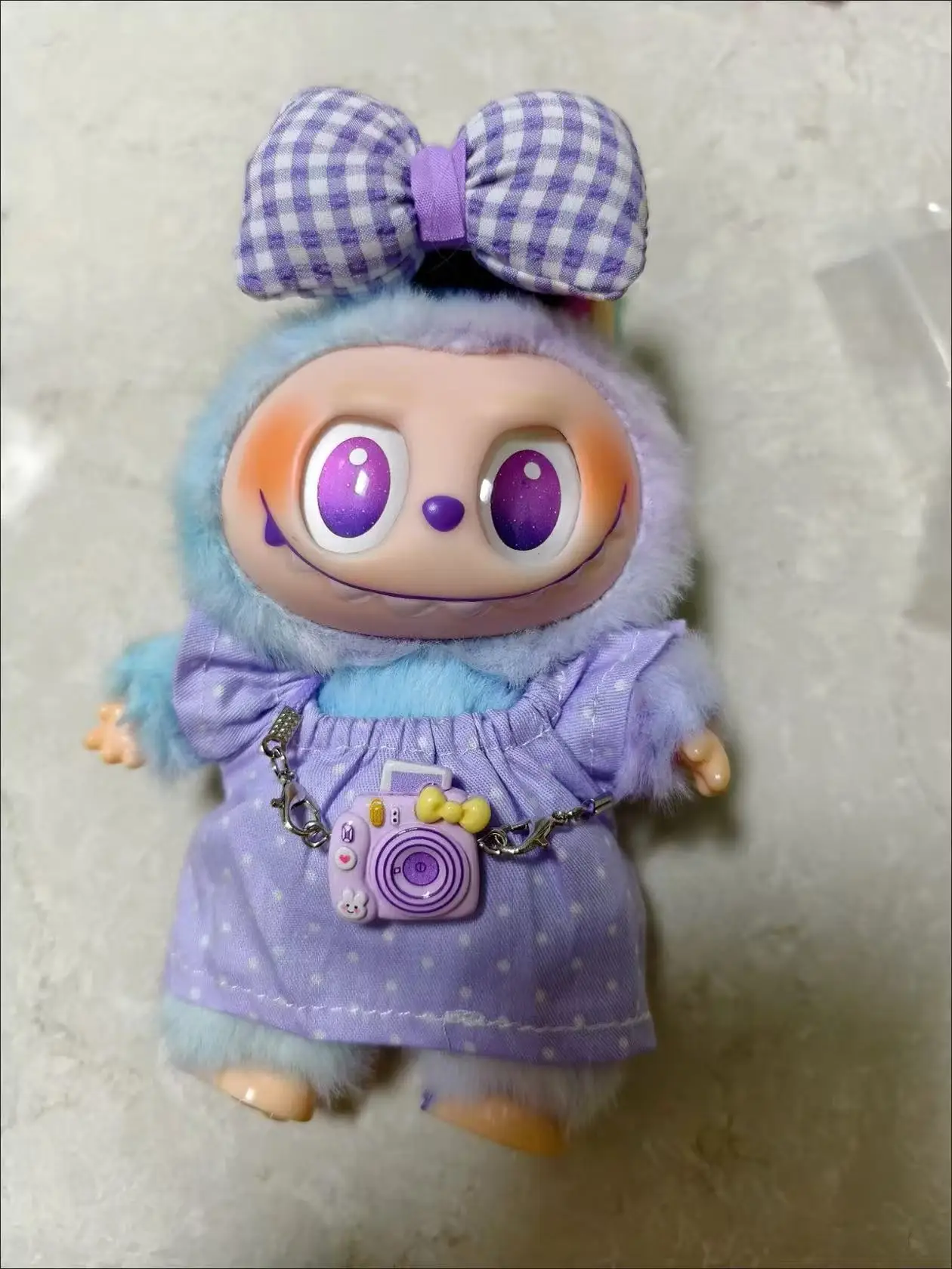 ใหม่ตุ๊กตาเสื้อผ้าสําหรับ Labubu เสื้อผ้าชุด 10-17 ซม.เสื้อผ้าตุ๊กตา DIY อุปกรณ์เสริมการฝึกอบรมนั่งปาร์ตี้เกมของขวัญ