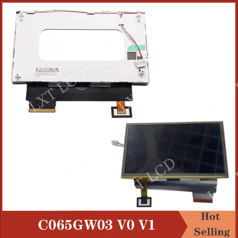 

Original 6.5 inch C065GW03 V0 C065GW03 V1 LCD With Touch Screen For Skoda VW RCD510 Car GPS LCD