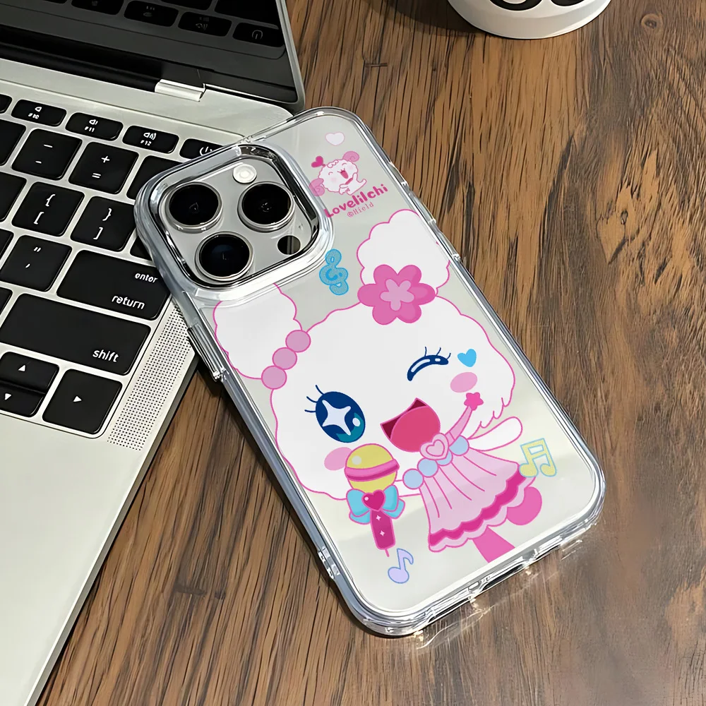 

Lovely Tamagotchis Y2k Phone Case For iPhone 17 16e 16 15 14 13 12 11 mini Pro Max X XR XSMAX 8 Air Plus Transparent Soft Cover