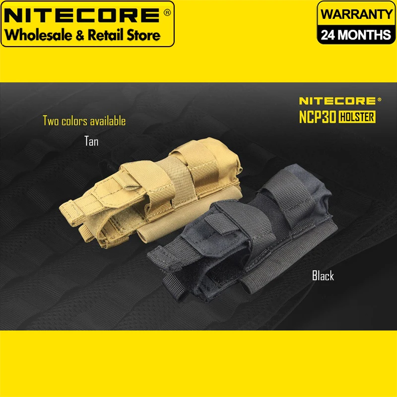 Nitecore NCP30 Прочная многофункциональная тактическая кобура для фонариков и многофункциональных инструментов