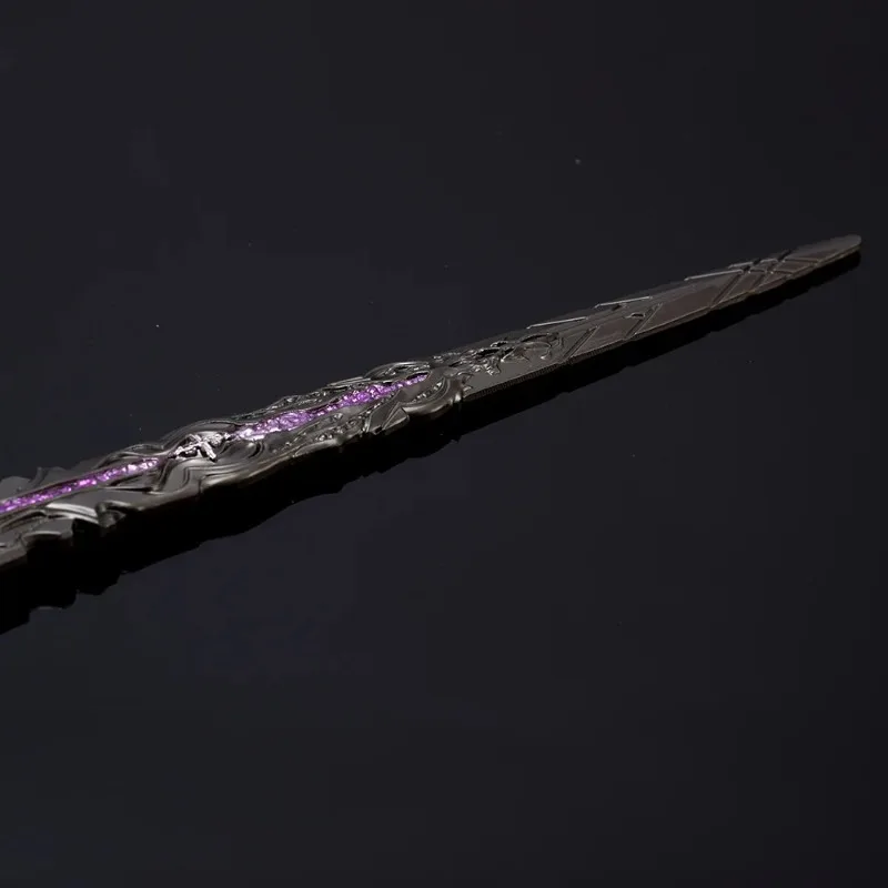 In Stock 21cm Final Game Peripheral Omega Sword FF 15 Noctis Lucis Caelum Metal Weapon Keychain Model Collection Decro for Gifts