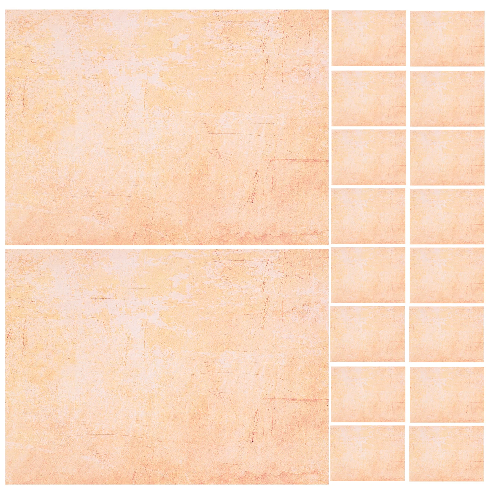 

100Pcs Vintage Letter Paper Retro Writing Paper for Invitations Greetings Cards Poems Love Letters Calligraphy Practice