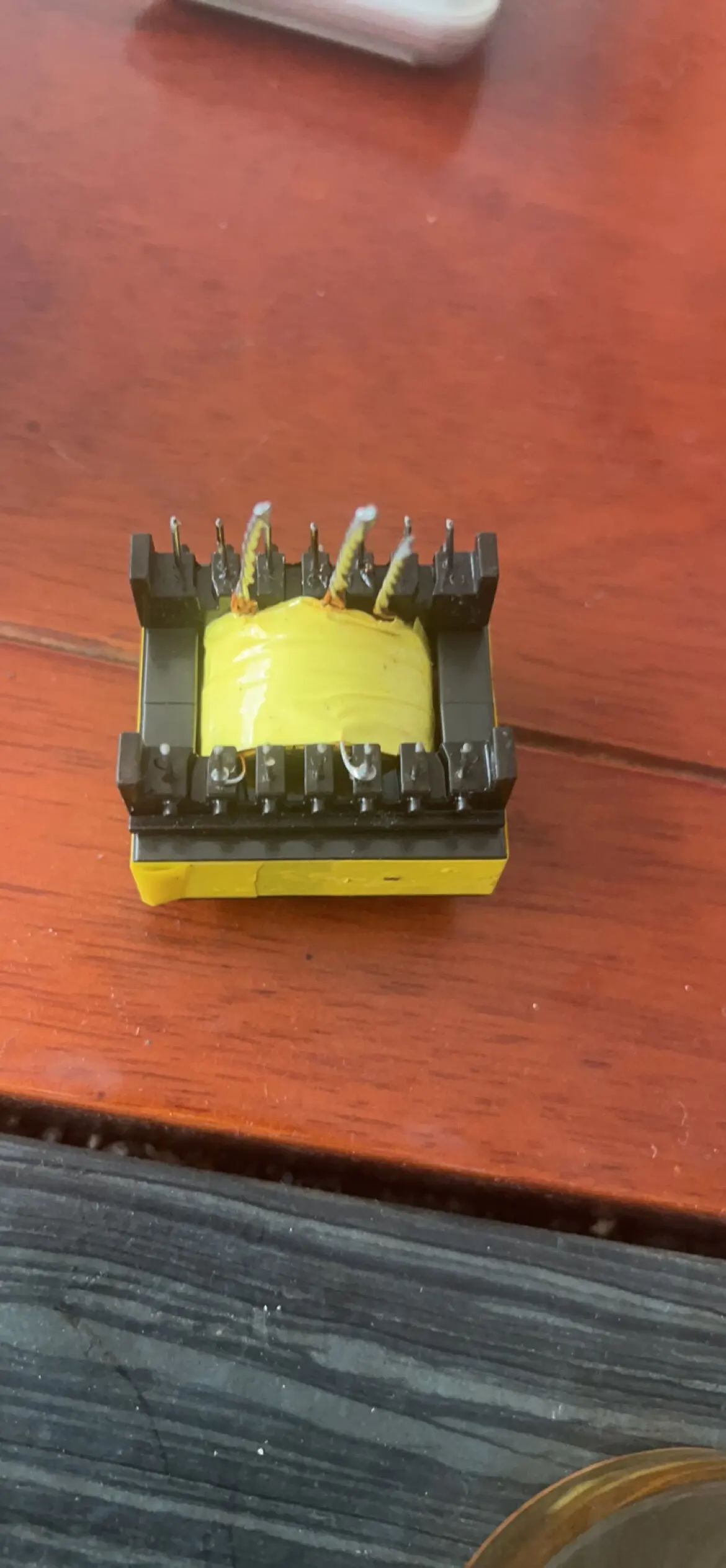 EC4035 inverter transformer, step-up transformer primary 4 + 4. Secondary 100 turns