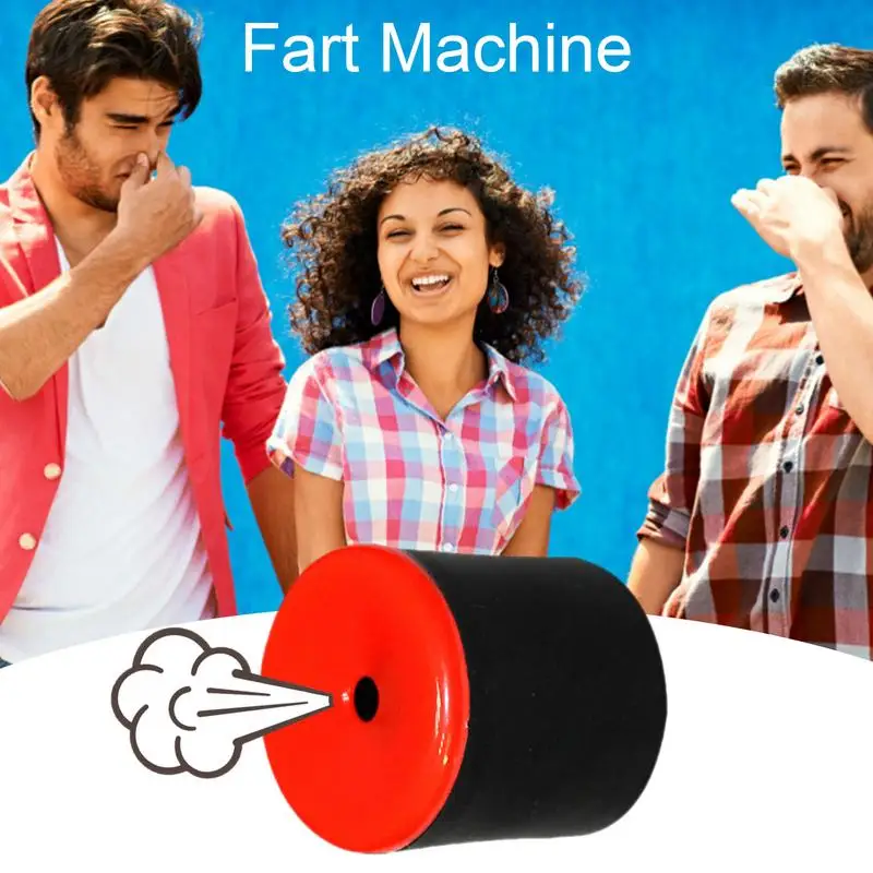 Novelty Fart Prank Toy Squeeze Fart Tube Squeeze Pooter Fart Sounds Maker Machine April Fool's Funny Spoof Toys Kids Party game