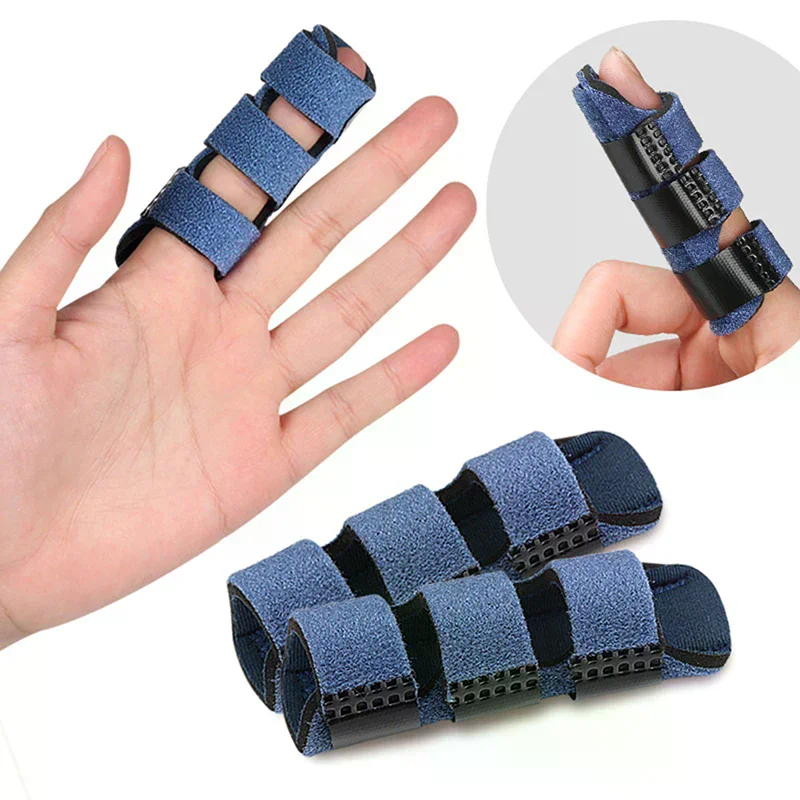 Pain Relief Trigger Finger Fixing Splint Straighten Brace Adjustable Sprain Dislocation Fracture Finger Splint Corrector Support
