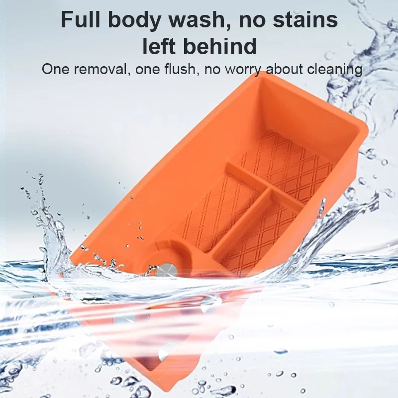Auto Interior For Lynk & Co 900 2025 Car Silicone Refrigerator Storage Box Waterproof Non-slip Tray Storage Fixed Silicone Pad