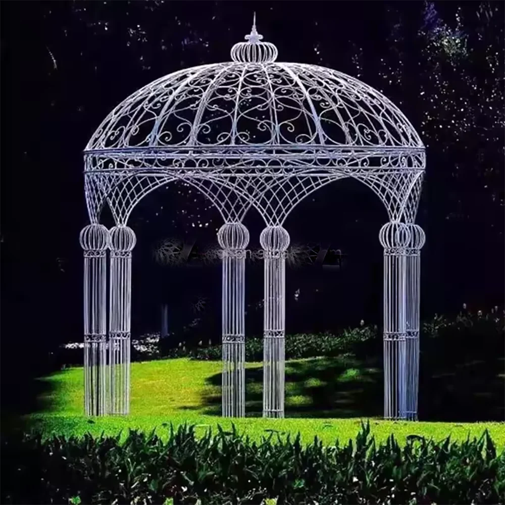 Wedding Round Mandap Chuppah For venue dressing stage Arch Canopy Chuppah