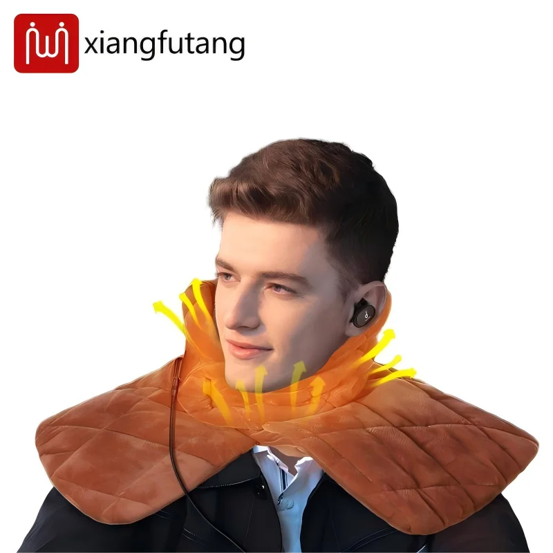 

Carbon Fiber Heating Neck Warmer Relieves Cervical Spondylosis Neck Stiffness Warms Relaxes Neck Suitable for Office Outdoor