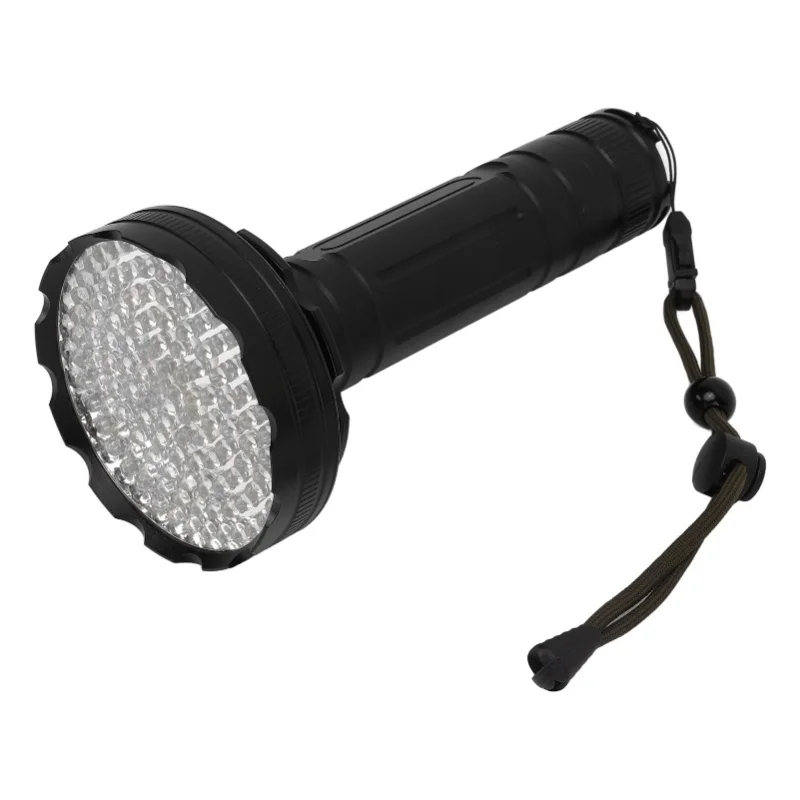 128 LED UV Flashlight Black Light LED Torch Lamp For Banknotes Passports Collectibles Antiques