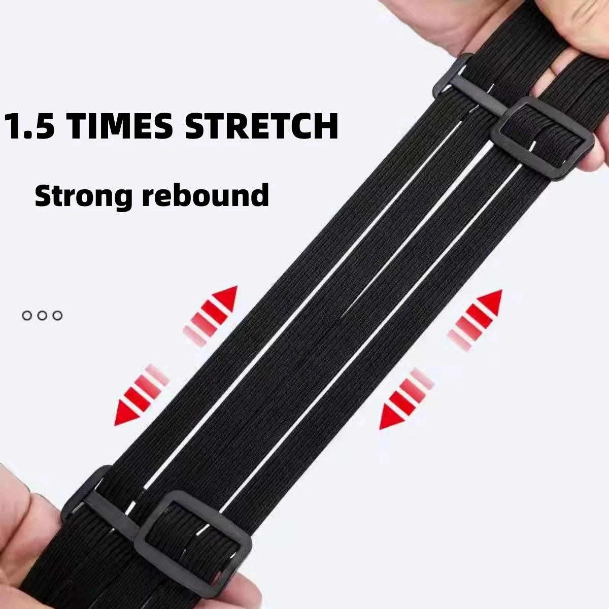 SEAMETAL Motorcycle Back Seat Helmet Strips Elastic Rope Motorcycle Helmet Fixed Strap Adjustment Fix Rope Goods Strap 60cm/90cm