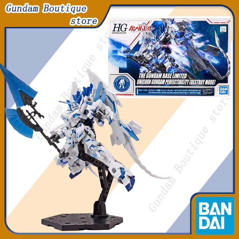 

Bandai Genuine HG LIMITED UNICORN GUNDAM PERFECTIBILITY[DESTROY MODE] Anime Action Figure Robot Assembly Model Toy Gift Children