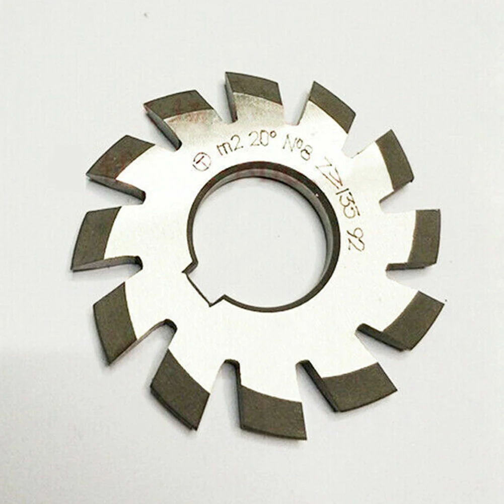 Professional M2 HSS Involute Cutters Eight Pcs Tool Set Featuring Efficient Design and Compatibility with Various Materials