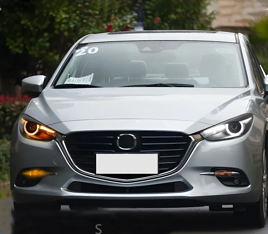 Auto Headlights Assembly For Mazda 3 Axela 2017-2019 Upgrade LED High Configure Dynamic Bifocal Projector Lens Car Accessories