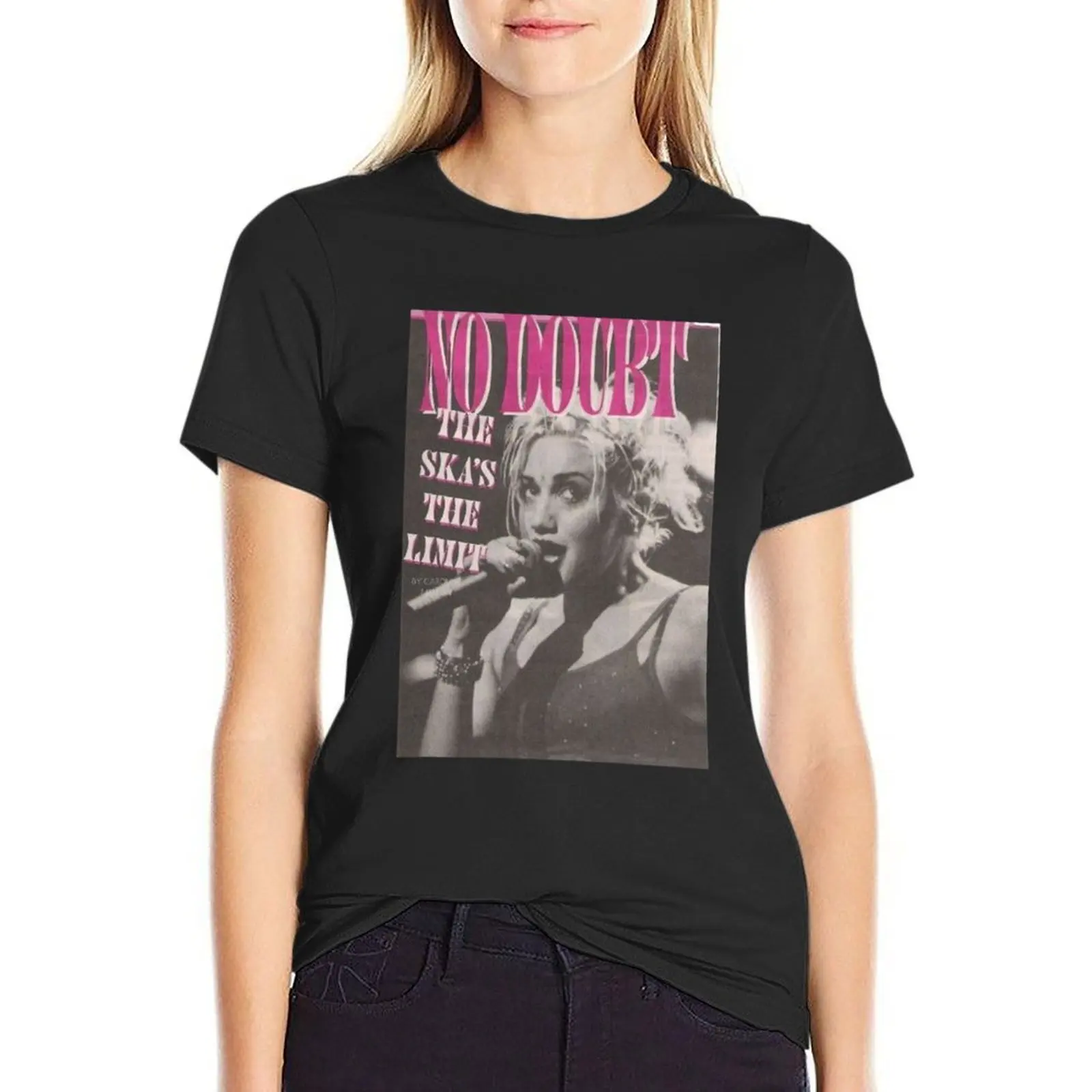 Love Rock Music Band No Doubt T-Shirt tees vintage clothes lady clothes Women's t-shirt