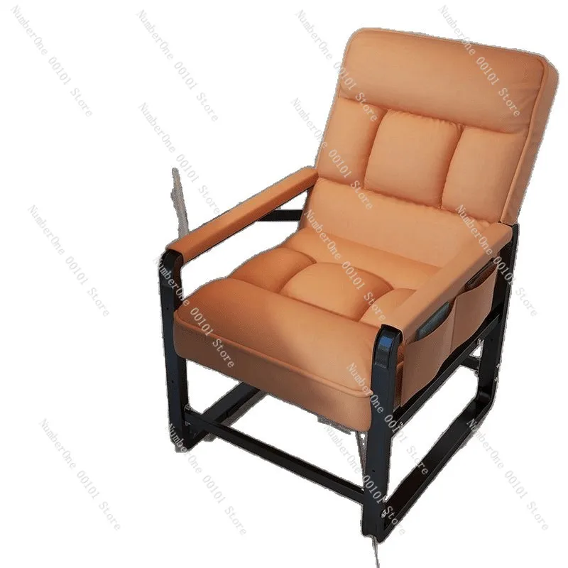 Folding recliner | Office lunch break Household back chair, computer chair can sit or lie down