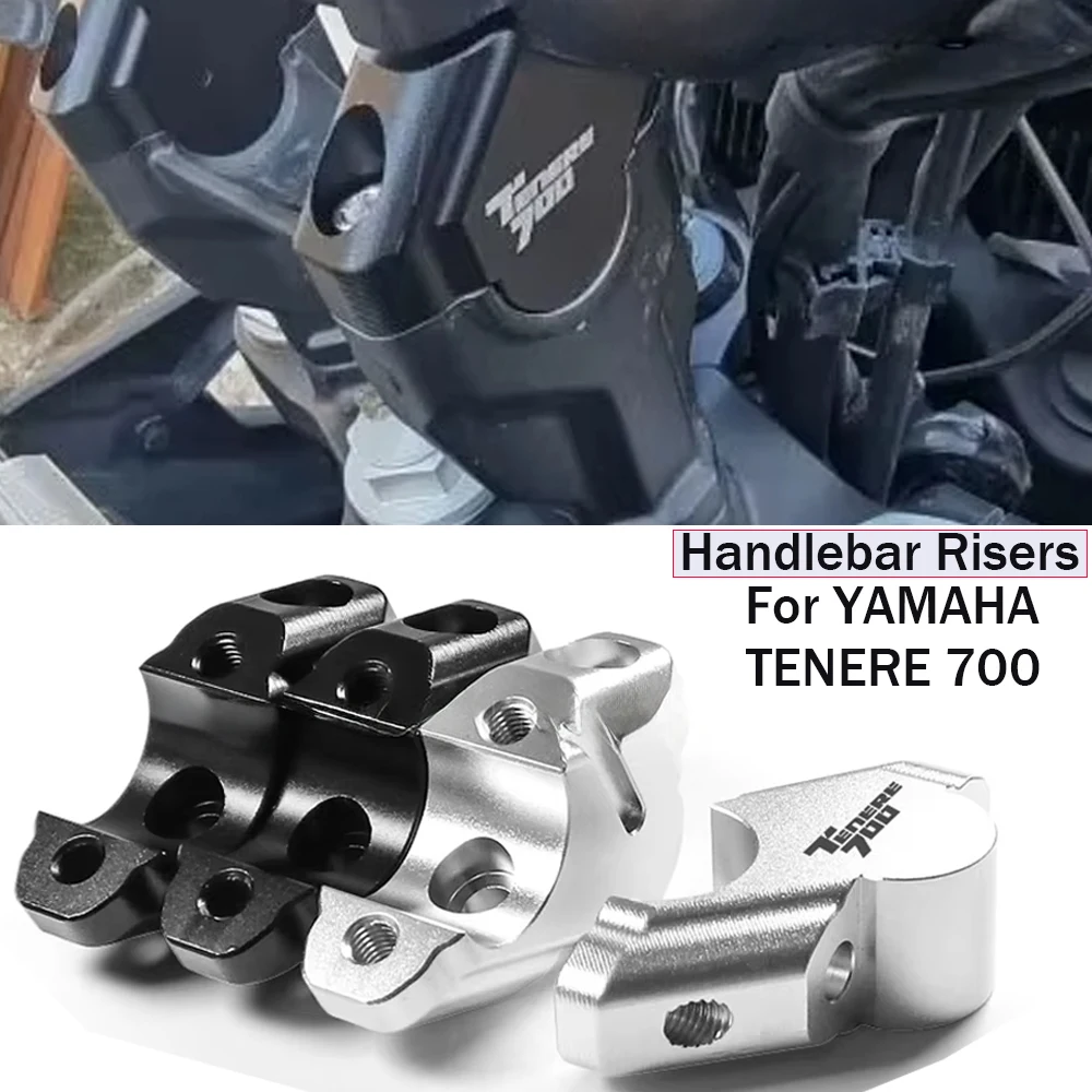 

Motorcycle Accessories Handlebar Riser Clamp For Yamaha Tenere 700 （2019-）World Raid （2022-）Rallye Edition （2021-）