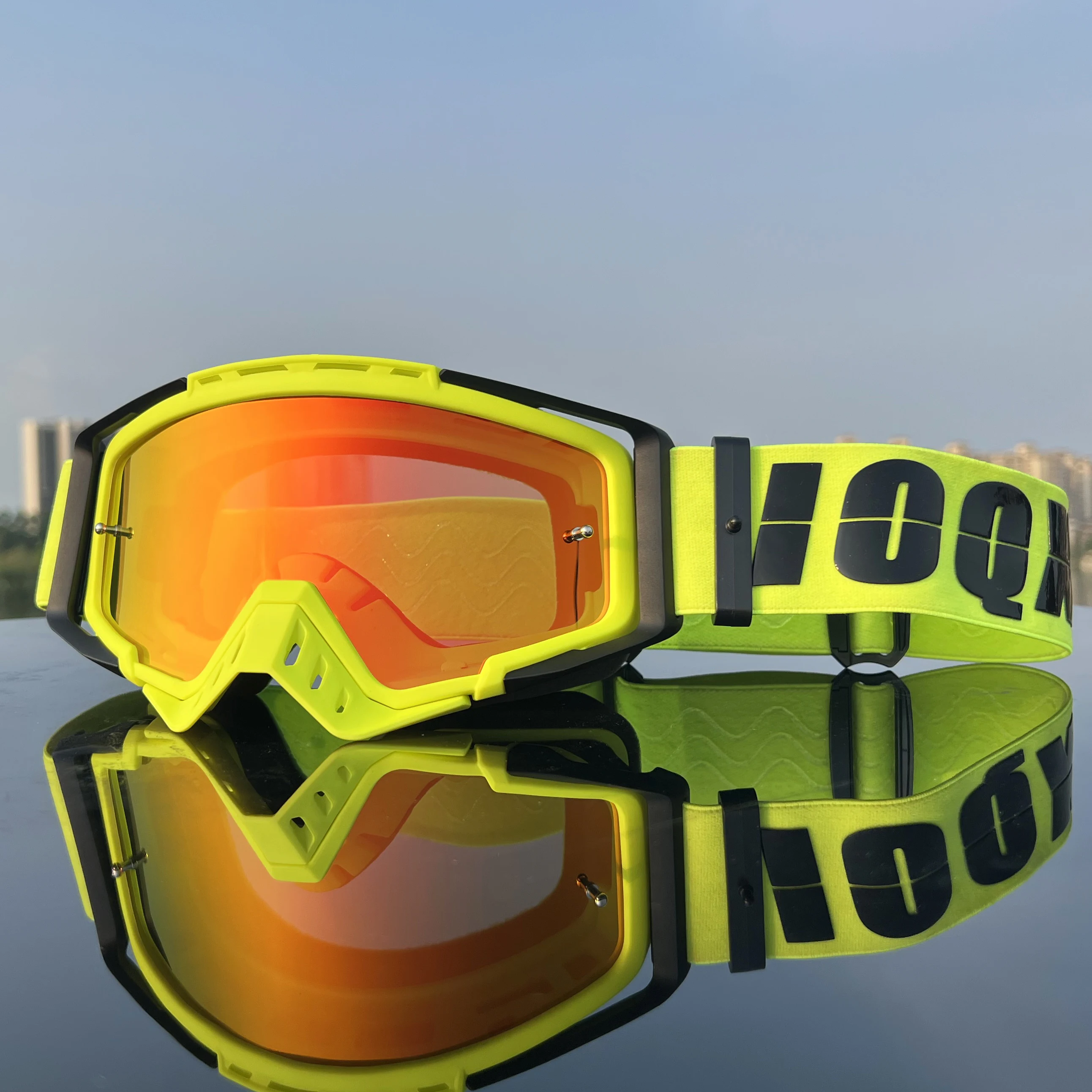 IOQX-Motocross Antiparras, MTB Motocicleta Óculos, Motocicletas Vidro, Dirt Bike Goggles, Enduro Corrida Óculos, Mais novo, 2022