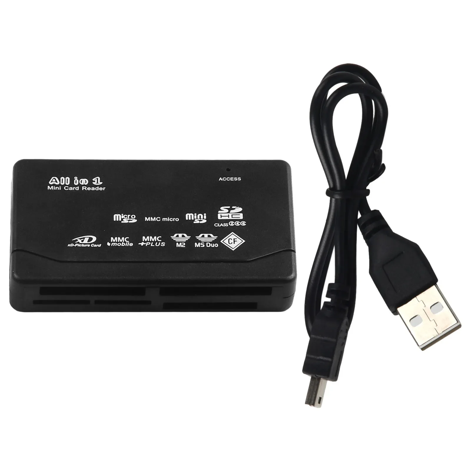 Kaartadapter Kaartlezer Geheugenkit Onderdeel Accessoire Tot 480 Mb Usb 2.0 Tf Cf Ms Mmc Hoge Kwaliteit Gloednieuwe Hot